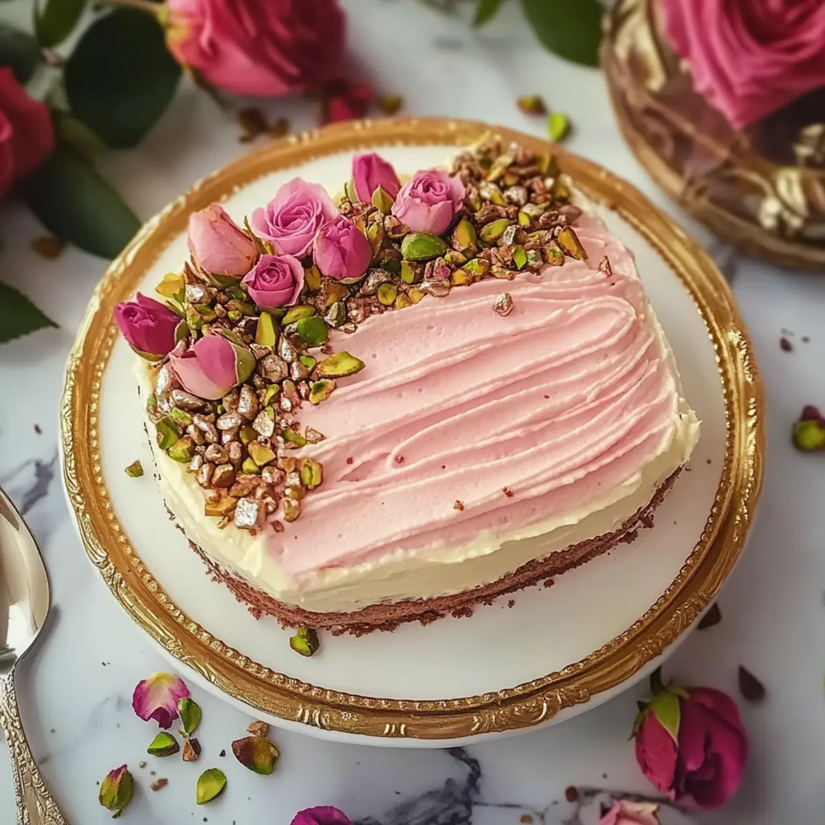 Elegant Rose Tiramisu: A No-Bake Delight to Impress