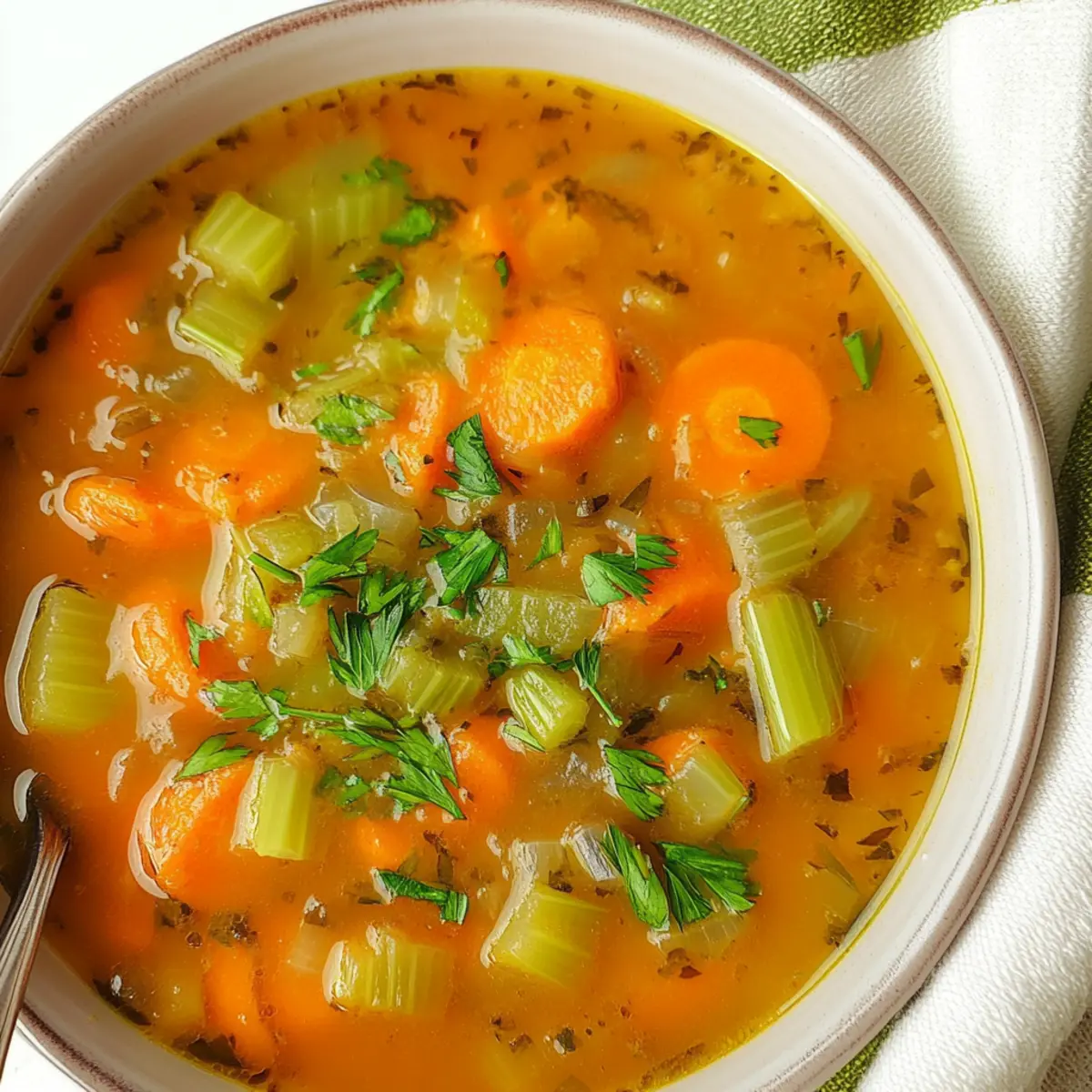 Comforting Carrot and Celery Soup for a Wholesome Meal
