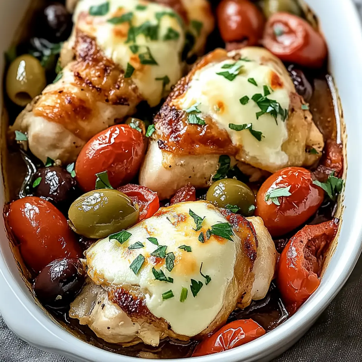 Savor the Flavors: Easy Mediterranean Chicken Bake Delight