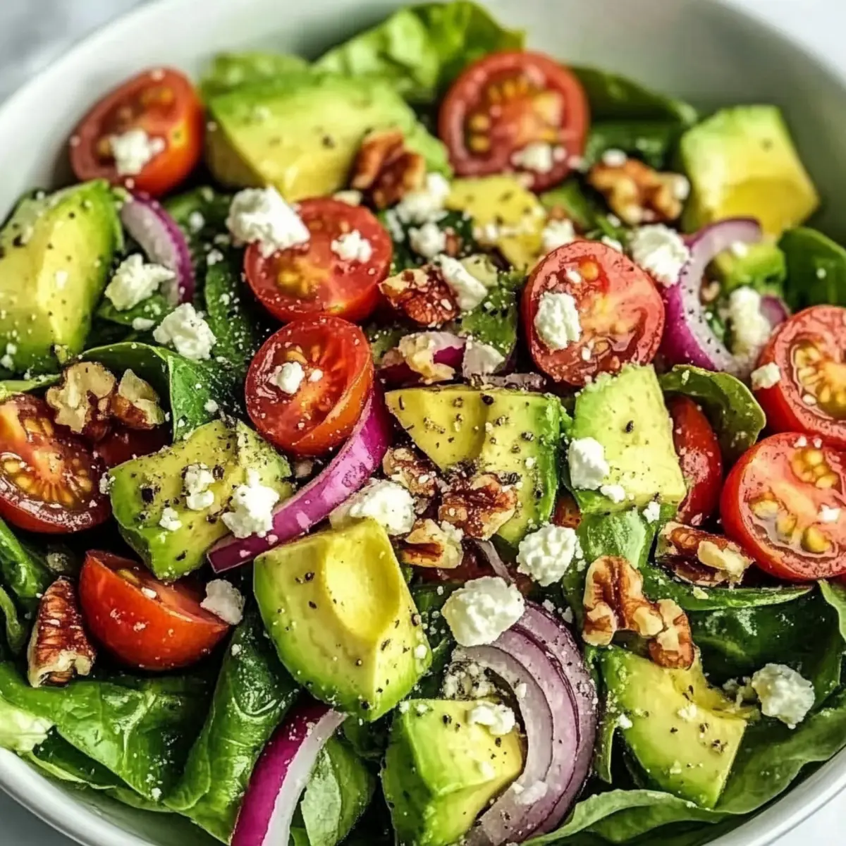 Delicious Spring Salad with Avocado for Ultimate Freshness