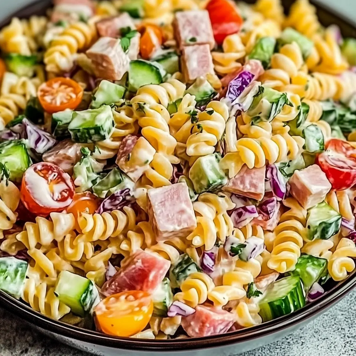 Grinder Pasta Salad: A Colorful, Customizable Crowd-Pleaser