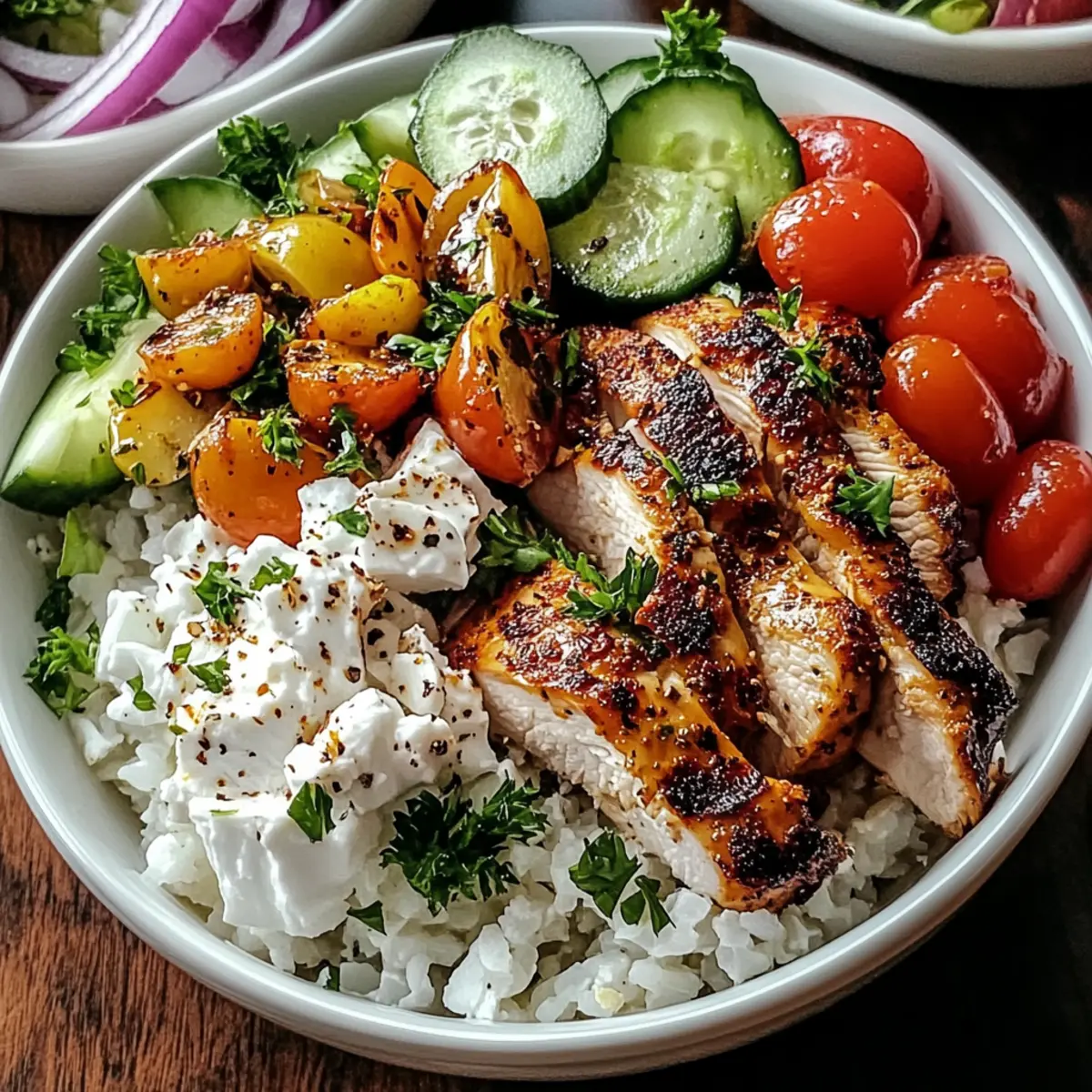 Delicious Greek Chicken Gyro Bowls Ready in Just 30 Minutes