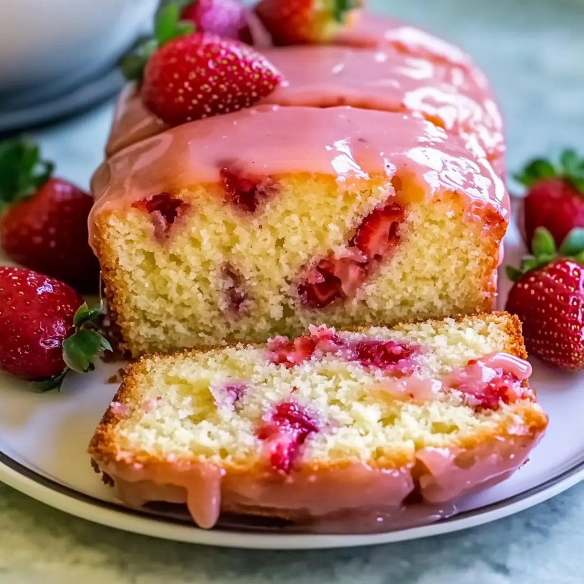 Heavenly Strawberry Pound Cake That Will Wow Your Guests