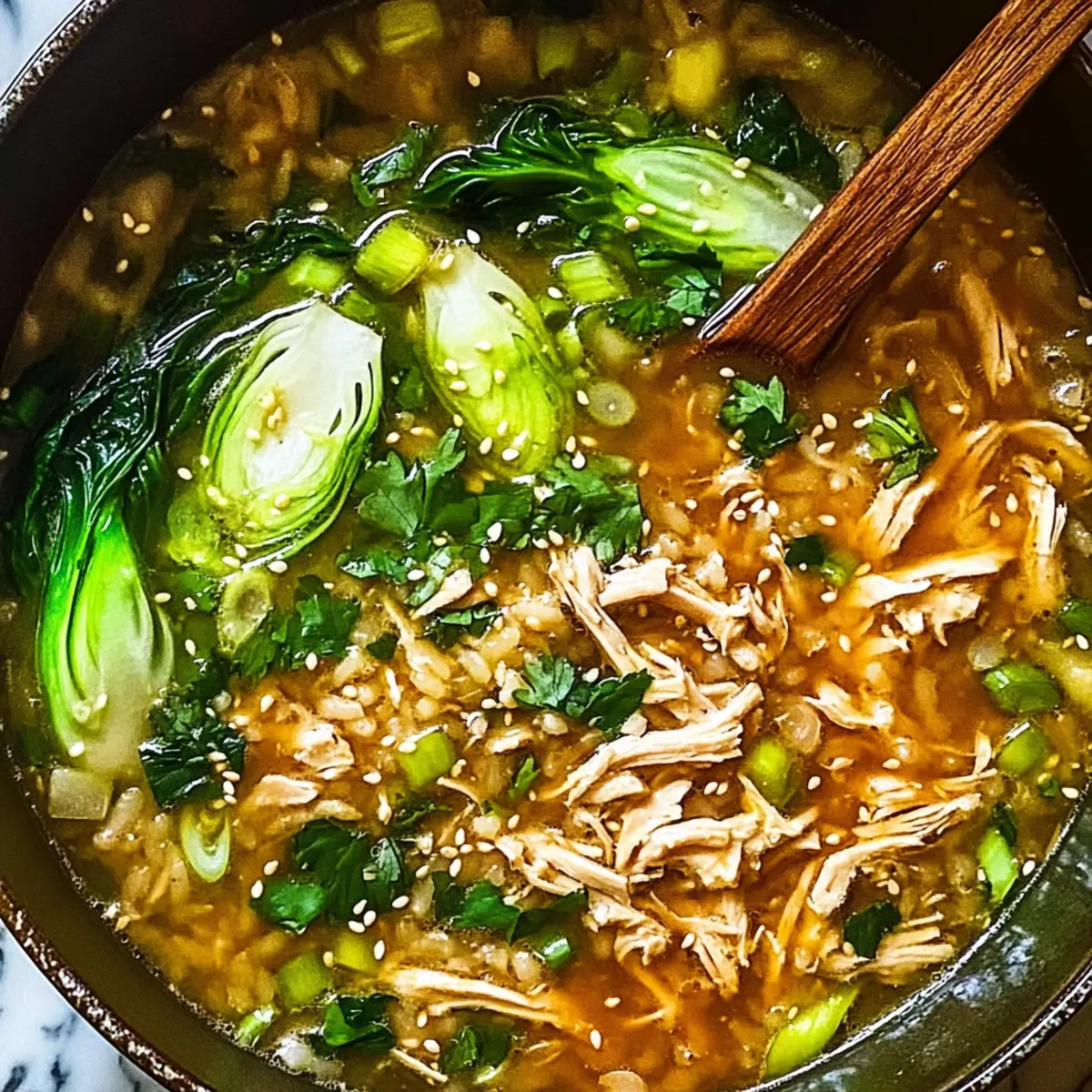 Cozy Up with This Ginger Chicken and Rice Soup Delight