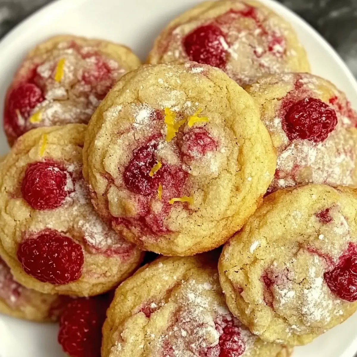 Lemon Raspberry Cookies That Brighten Your Day