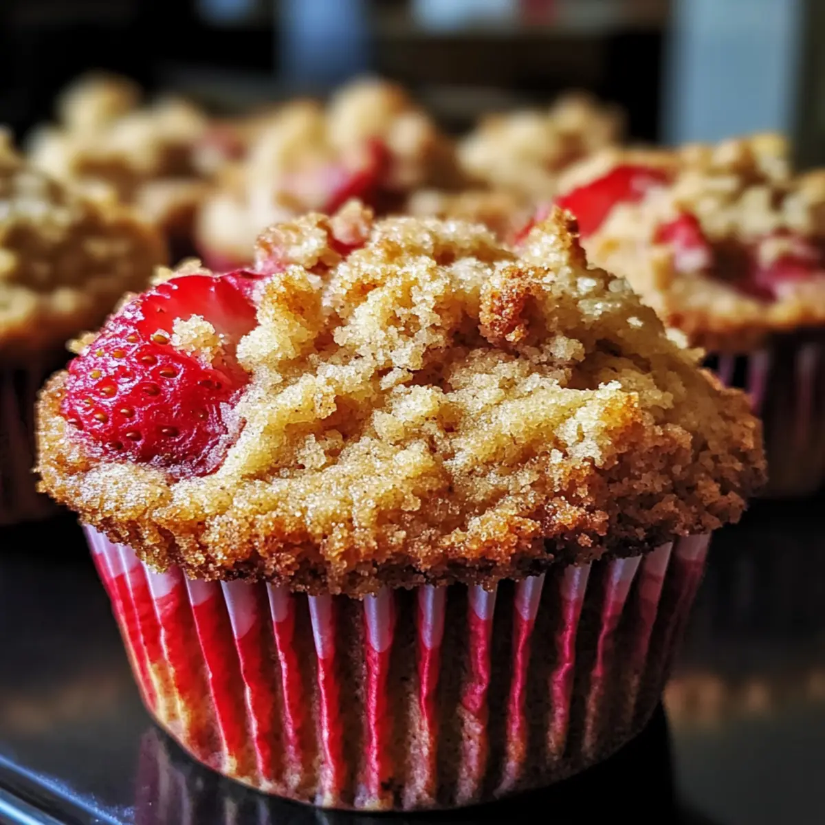 Strawberry Banana Crumb Muffins to Brighten Your Mornings