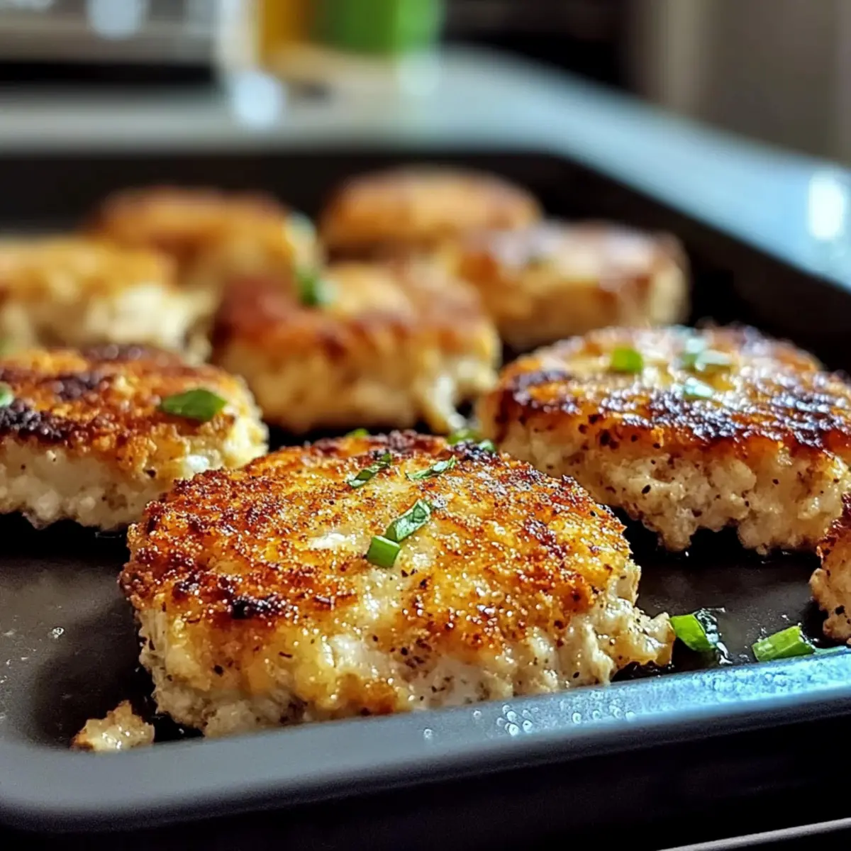 Golden Baked Chicken Rissoles: Crispy, Healthy Comfort Food