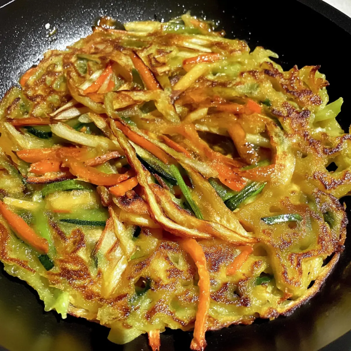 Crispy Korean Vegetable Pancakes for a Flavorful Snack