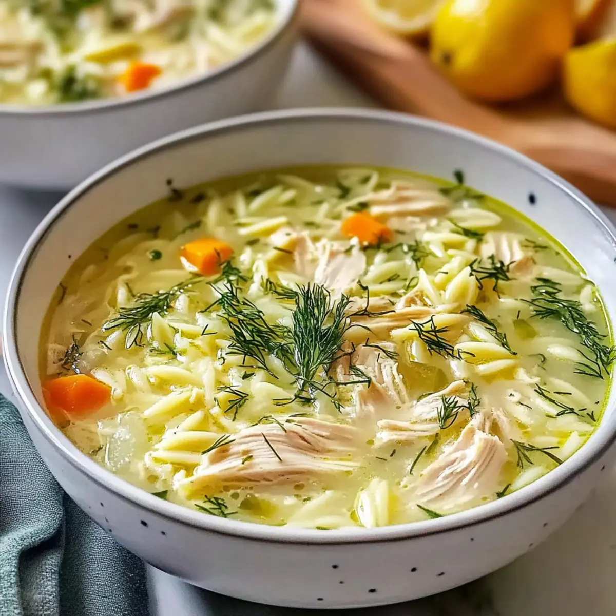 Creamy Greek Lemon Chicken Soup for Cozy Weeknights