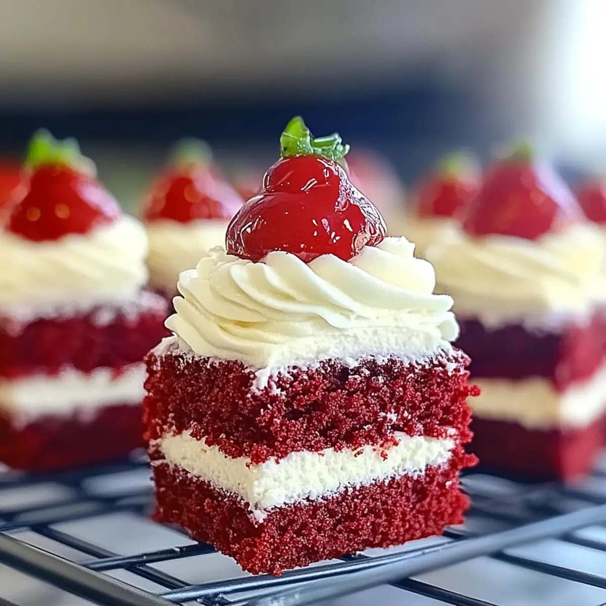 Irresistible Red Velvet Cake Minis for Guilt-Free Indulgence