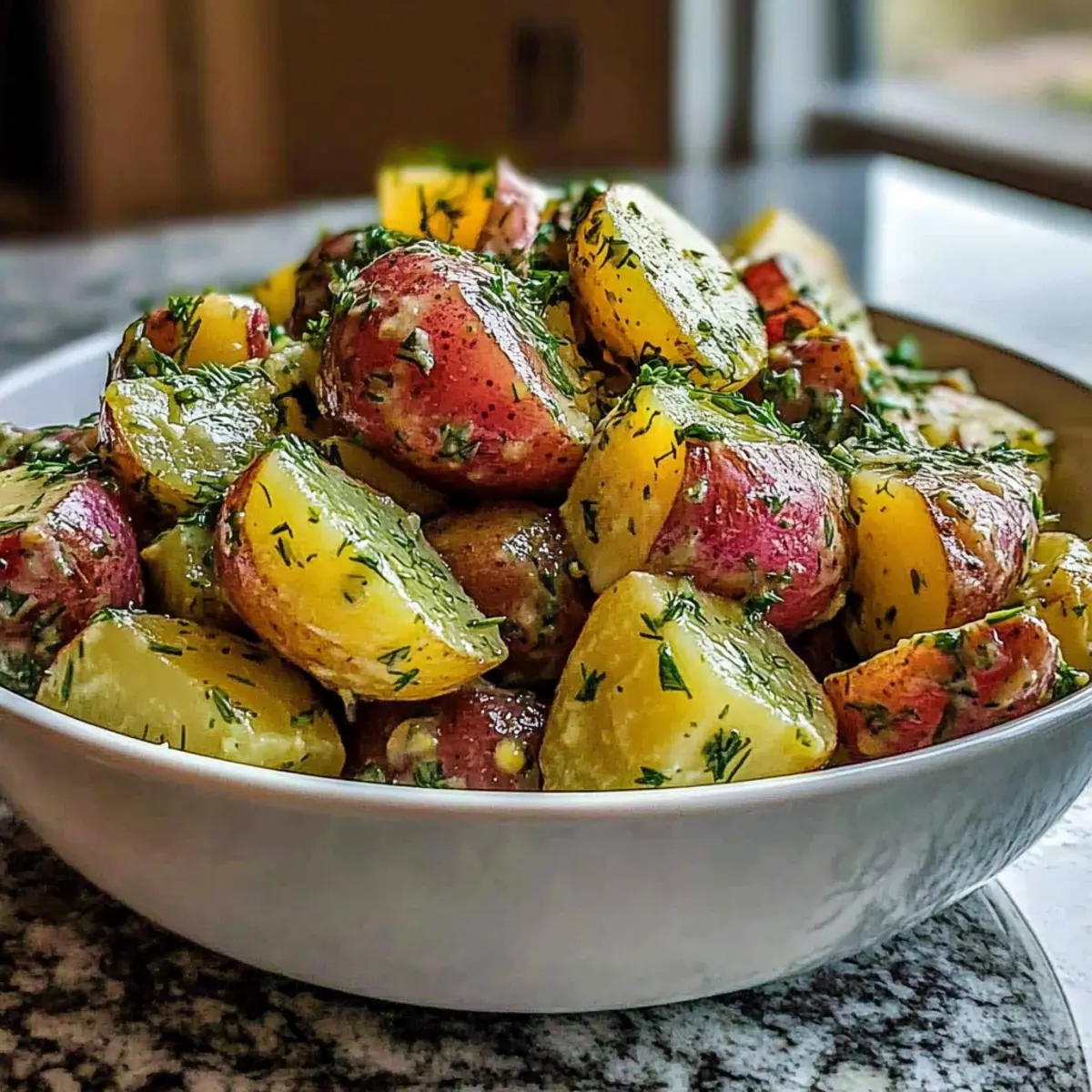 No-Mayo Herb Vinaigrette Potato Salad for Fresh Summer Flavors