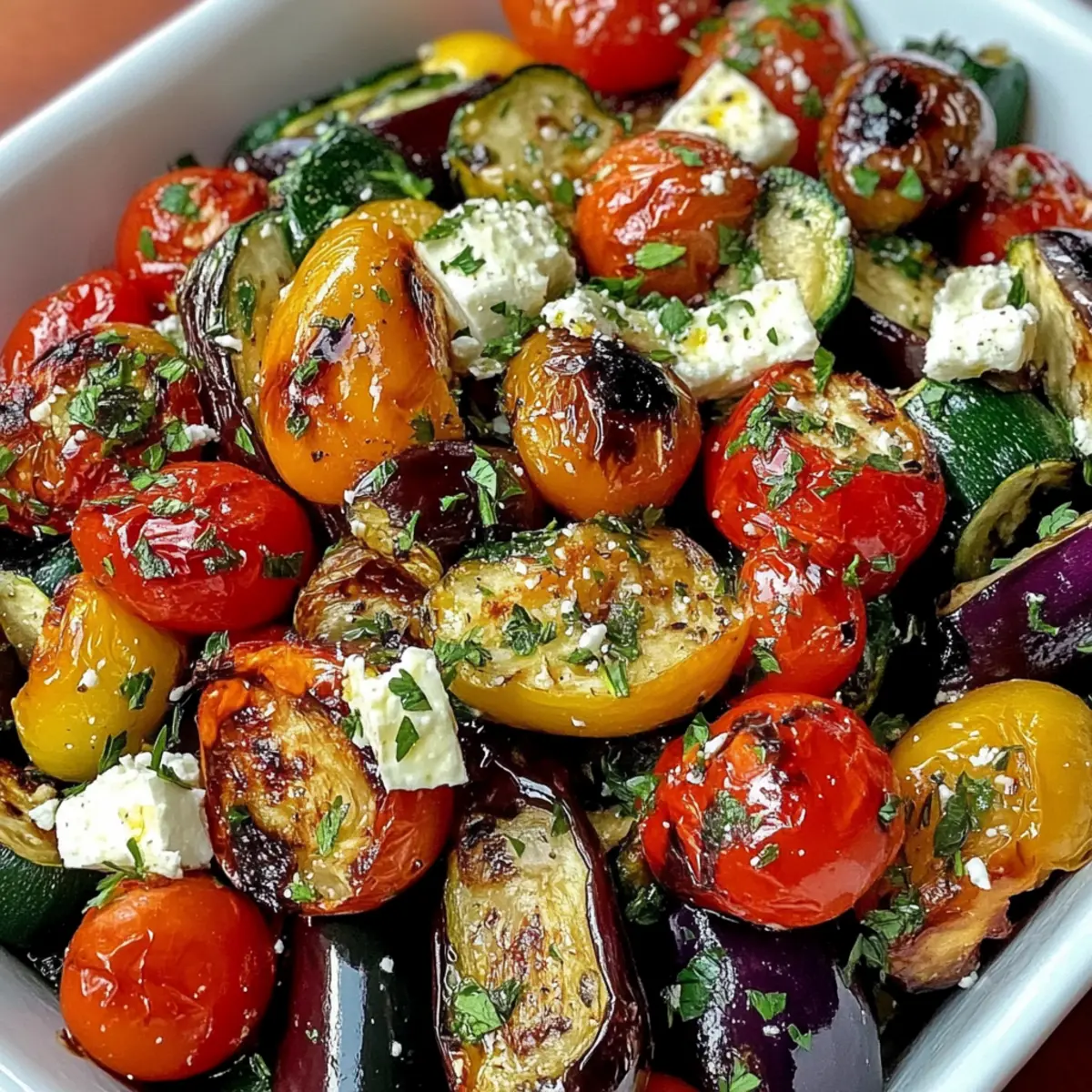 Savor the Flavor: Roasted Mediterranean Greek Vegetables