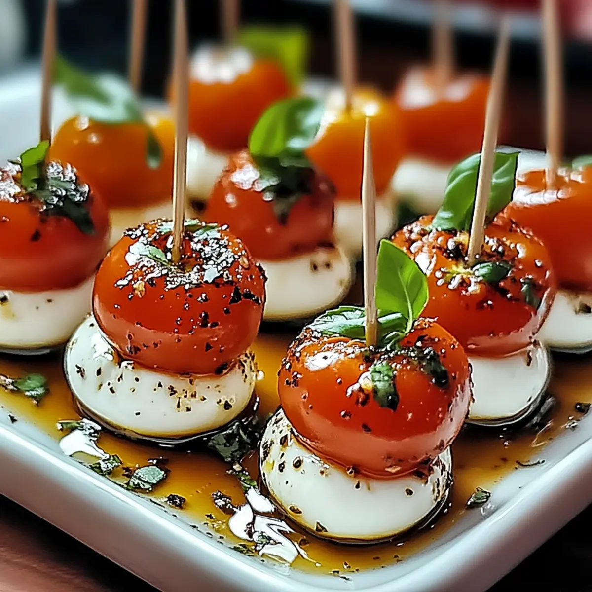 Savory Mini Caprese Bites Packed with Fresh Summer Flavor