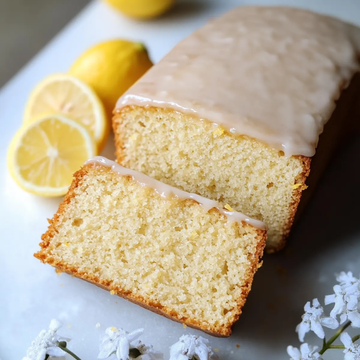 Moist Sourdough Lemon Loaf for a Zesty Homemade Treat