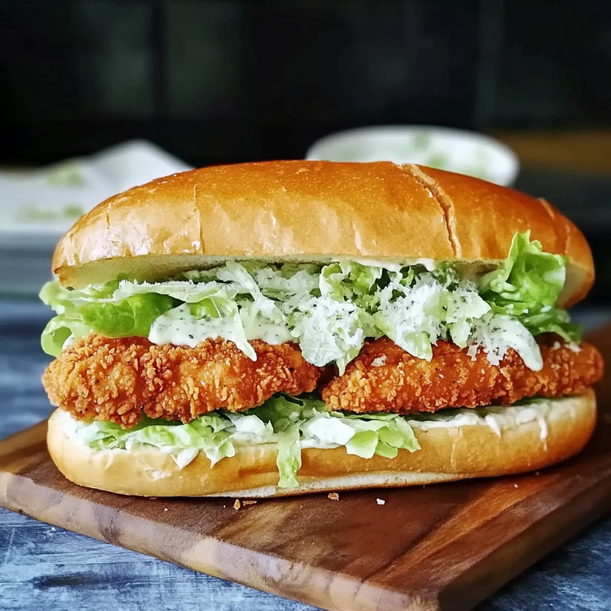 Crispy Chicken Caesar Sandwich: A Flavorful Twist You’ll Love