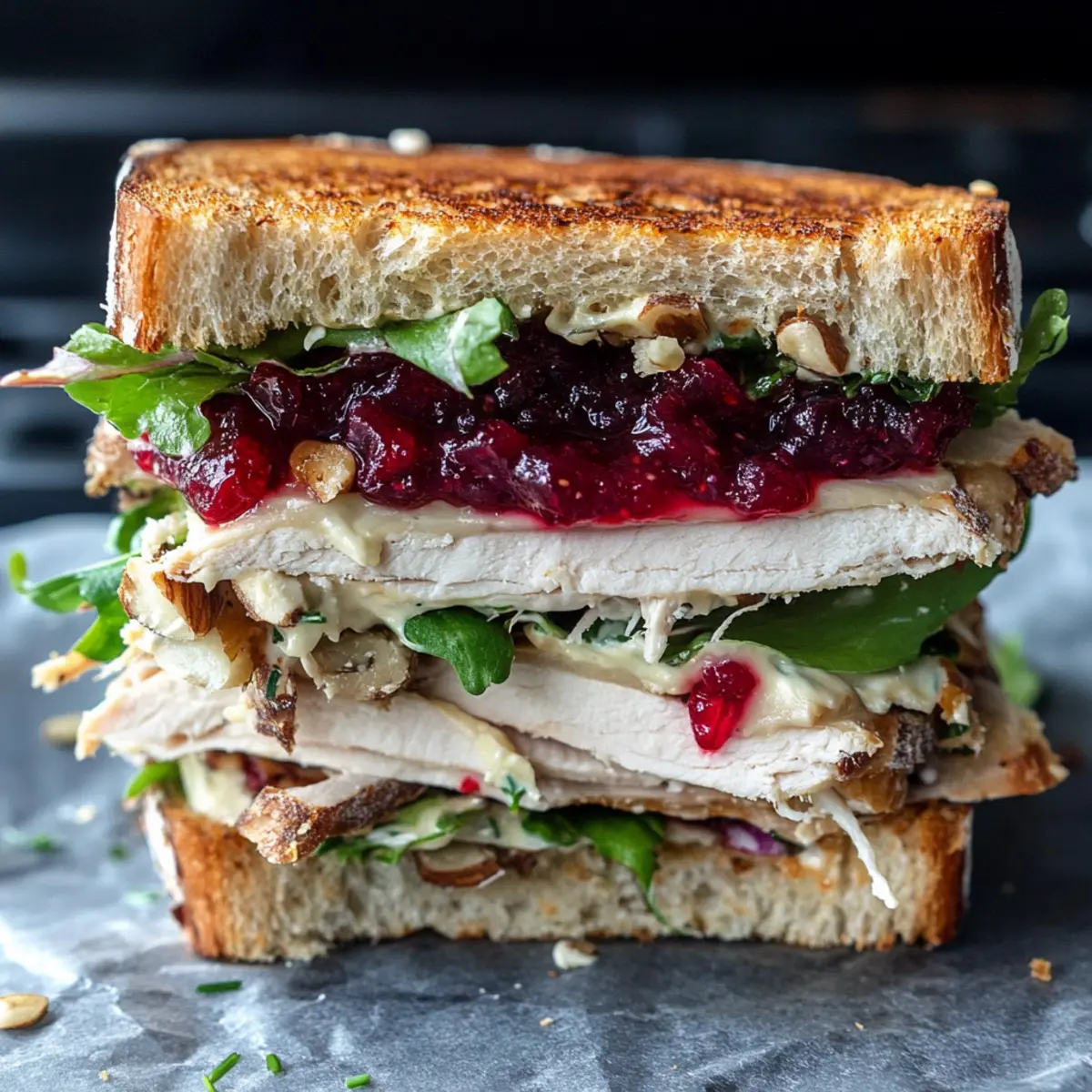 Ultimate Leftover Cranberry Turkey Sandwich to Brighten Your Day
