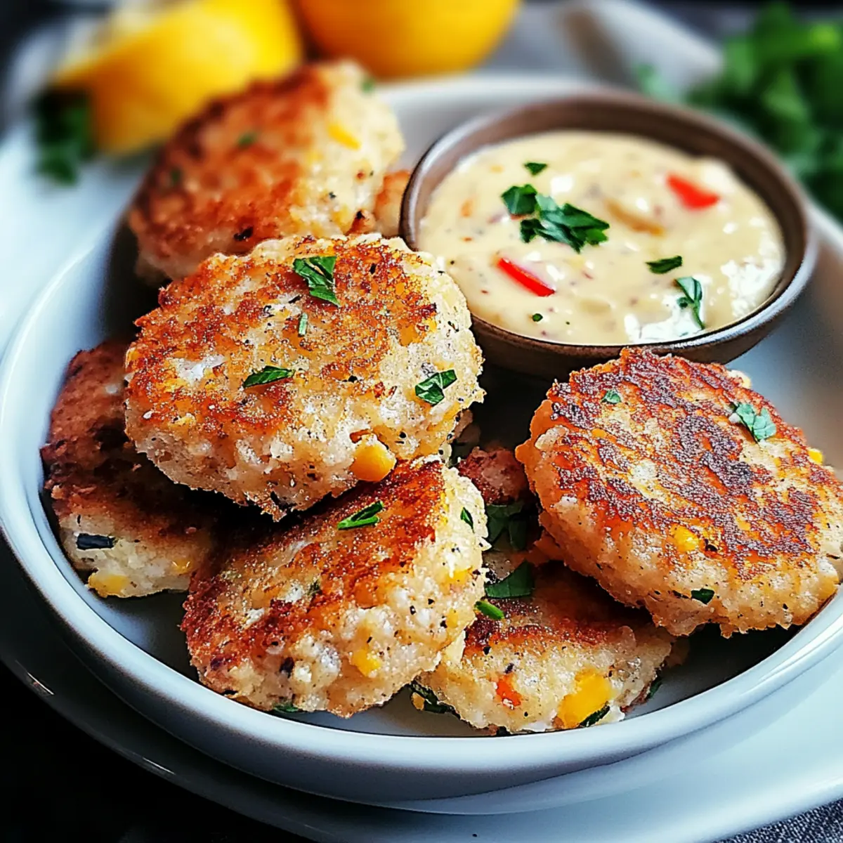 Delicious Shrimp Cakes with Lemon Aioli for Coastal Flavor Bliss