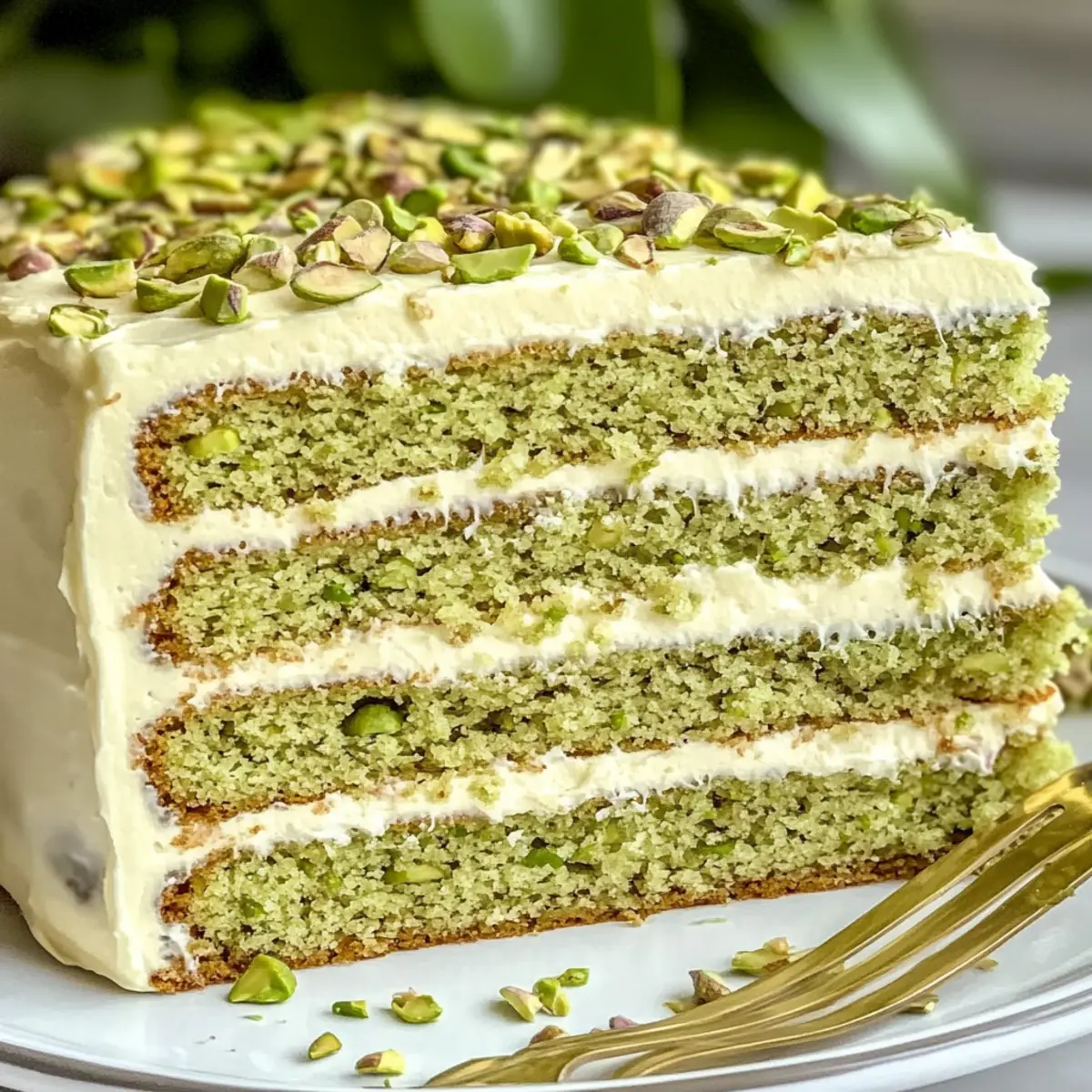 Pistachio Mascarpone Layer Cake for Epic Celebrations