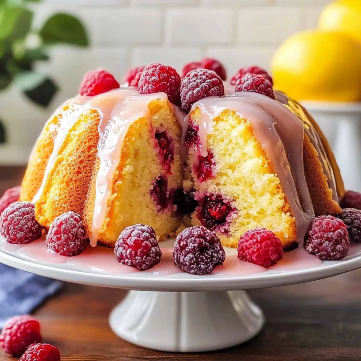 Lemon Raspberry Bundt Cake: A Delightfully Fresh Dessert