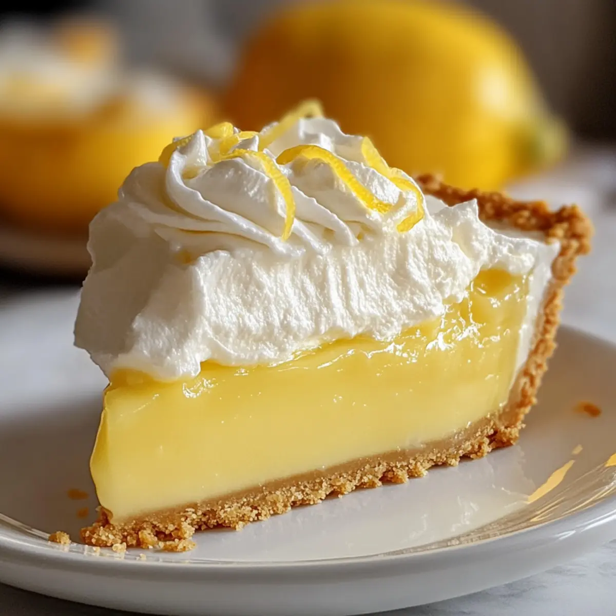 Lemon Supreme Pie: A Zesty Slice of Sunshine at Home