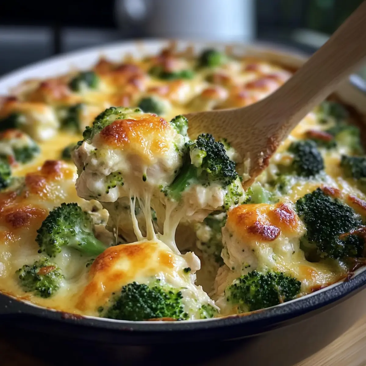 Deliciously Creamy Keto Chicken Broccoli Casserole Delight