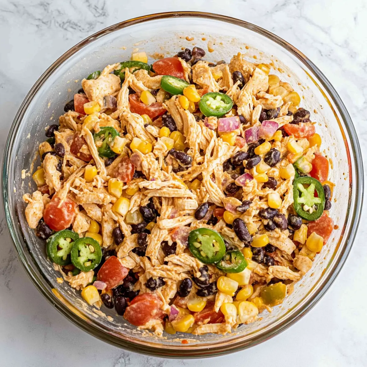 Bold and Zesty Southwest Chicken Salad for Quick Meals