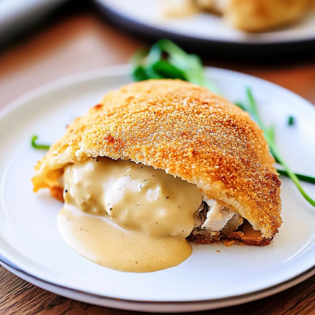Savory Chicken Pillows: Golden Flaky Bites with Creamy Filling