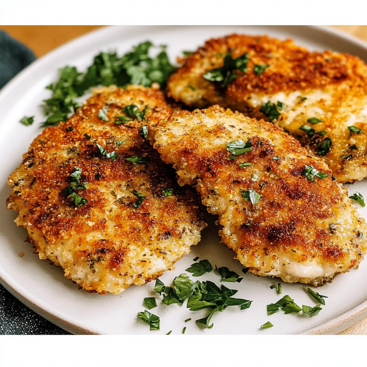 Crispy Oven Baked Parmesan Crusted Chicken Everyone Will Love