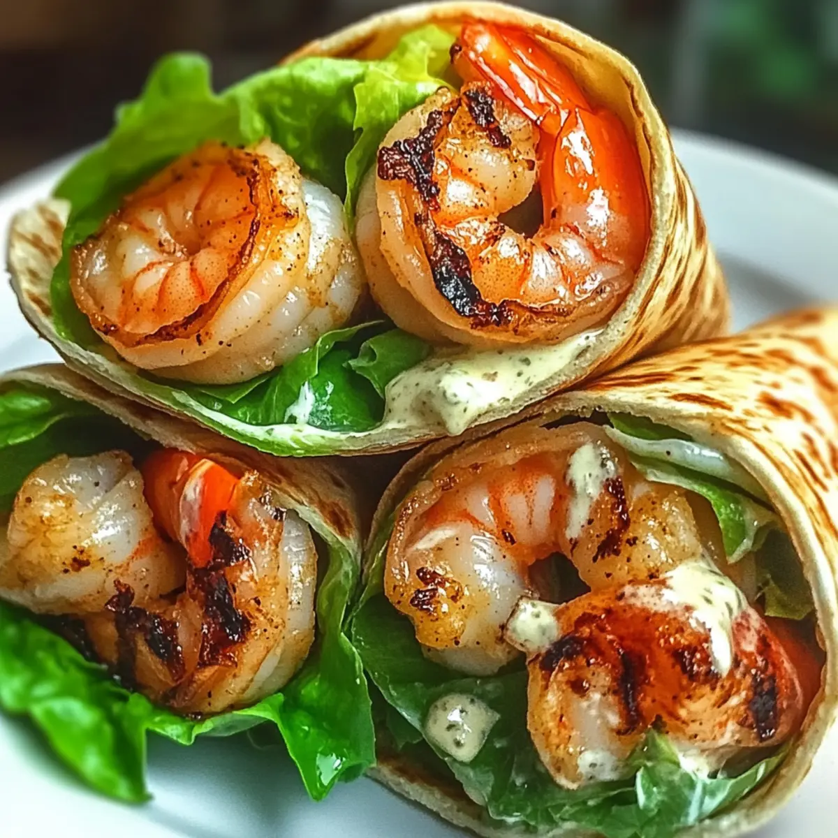 Grilled Shrimp Caesar Wraps: Your Quick, Flavorful Escape