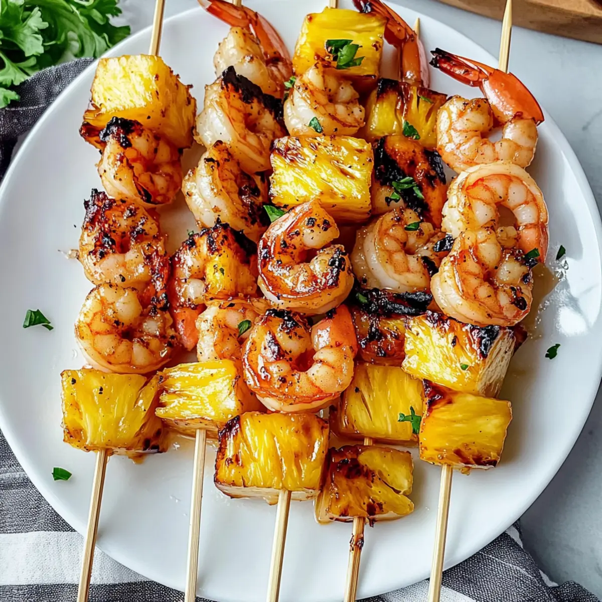 Sweet and Spicy Pineapple Shrimp Skewers for Ultimate BBQ Fun
