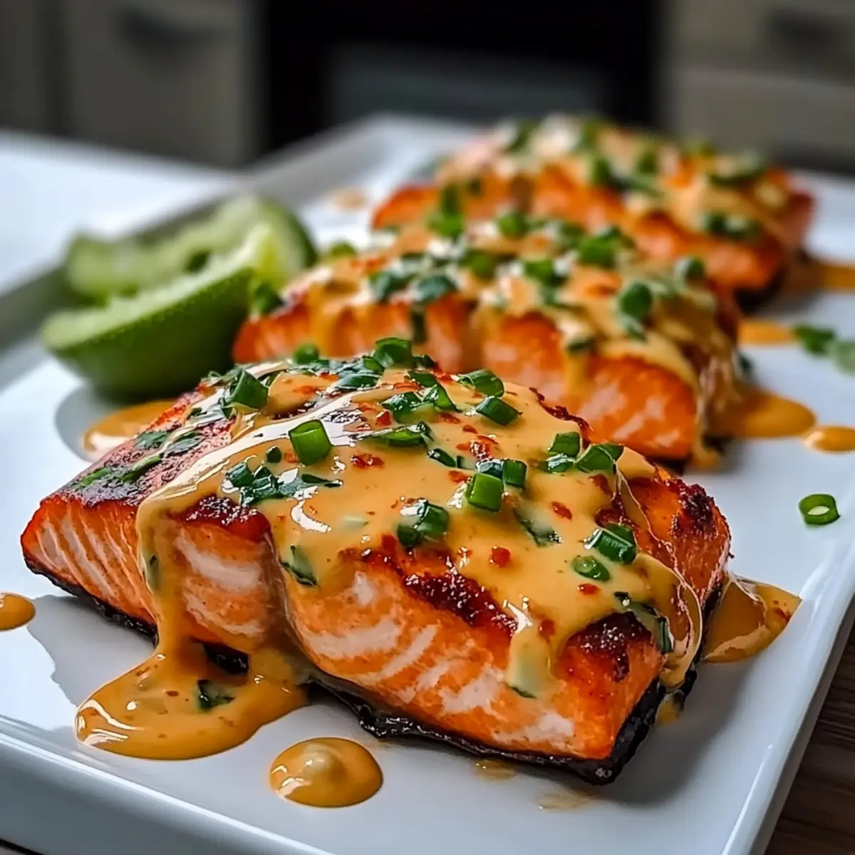Deliciously Spicy Bang Bang Salmon in Just 15 Minutes!