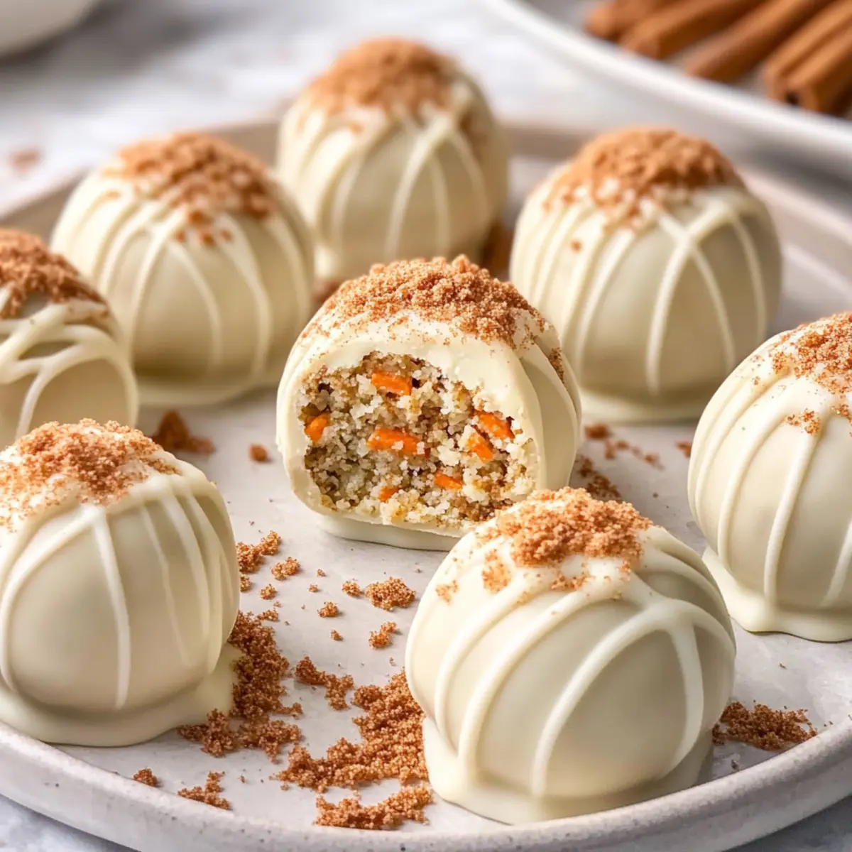 Decadent Carrot Cake Truffles That’ll Brighten Your Day