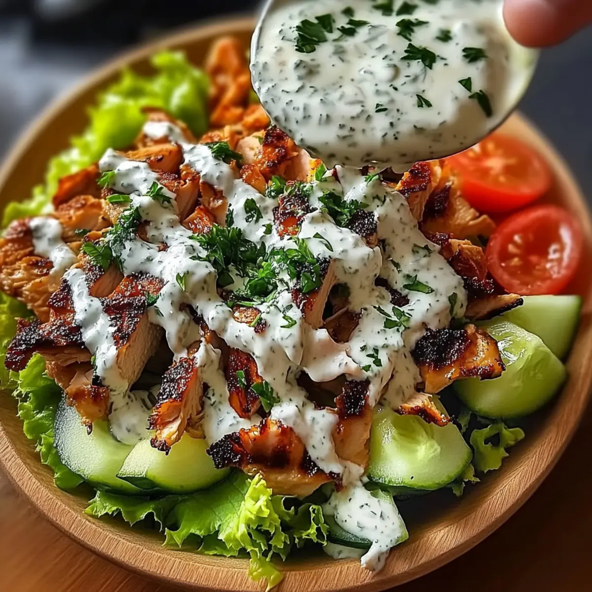 Savory Chicken Shawarma with Garlic Sauce for Flavor Lovers