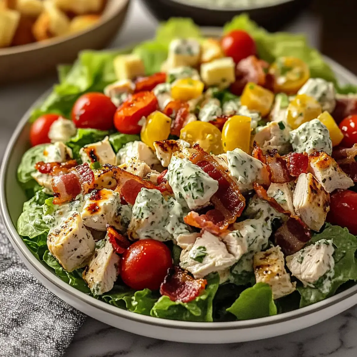 Delicious BLT Chicken Salad for Quick and Easy Meals