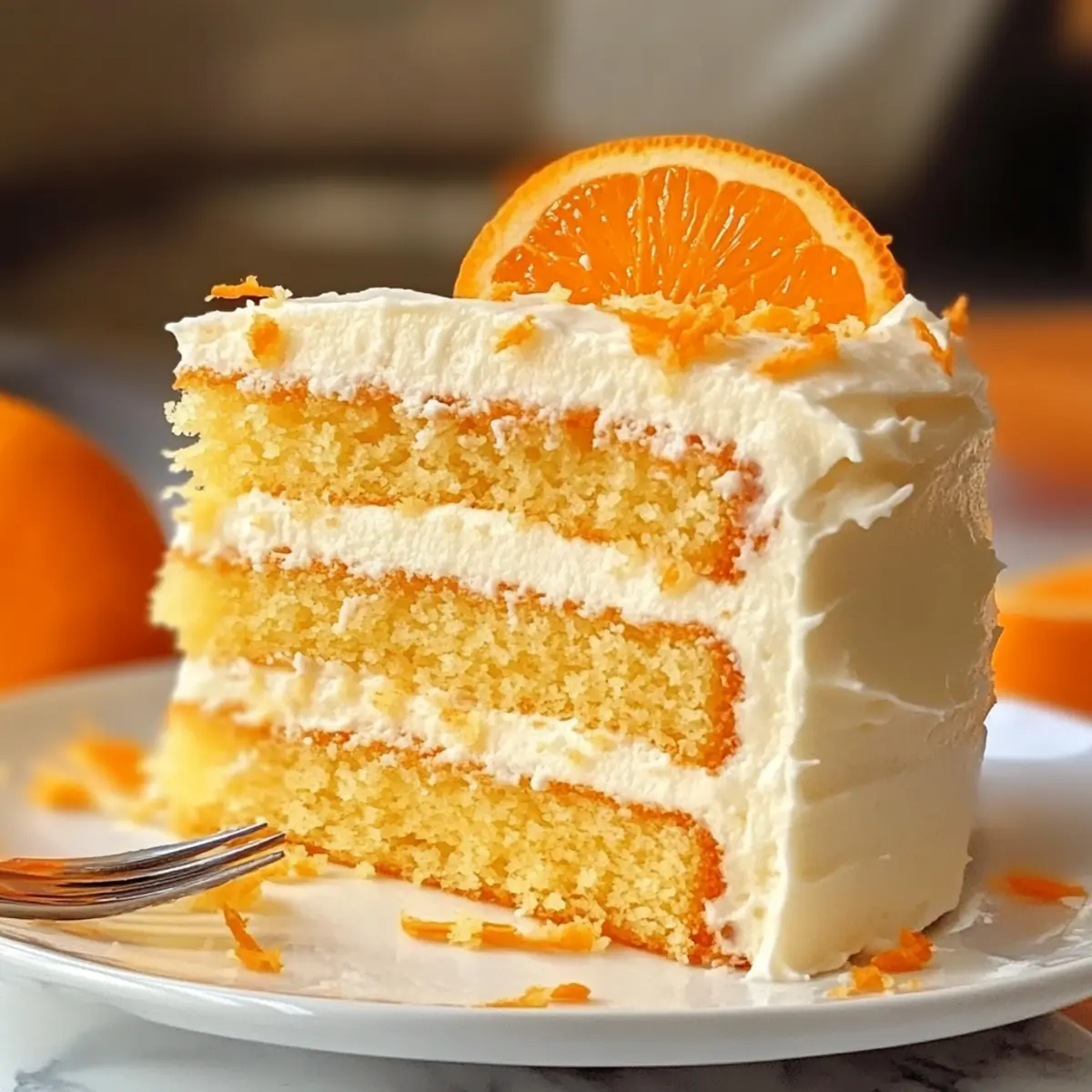 Delightful Orange Creamsicle Cake for a Sweet Summer Treat