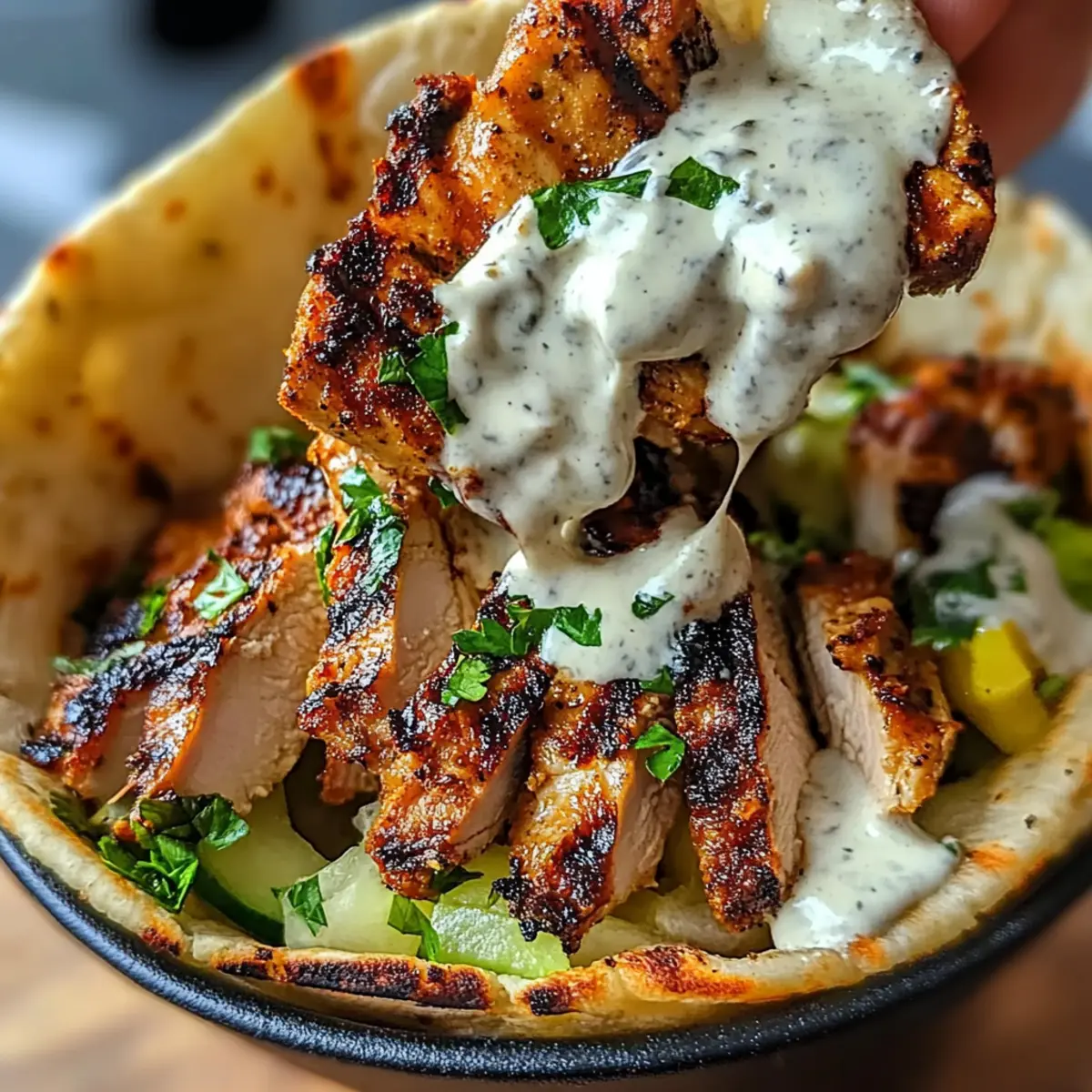 Flavor-Packed Chicken Shawarma with Garlic Sauce Made Easy
