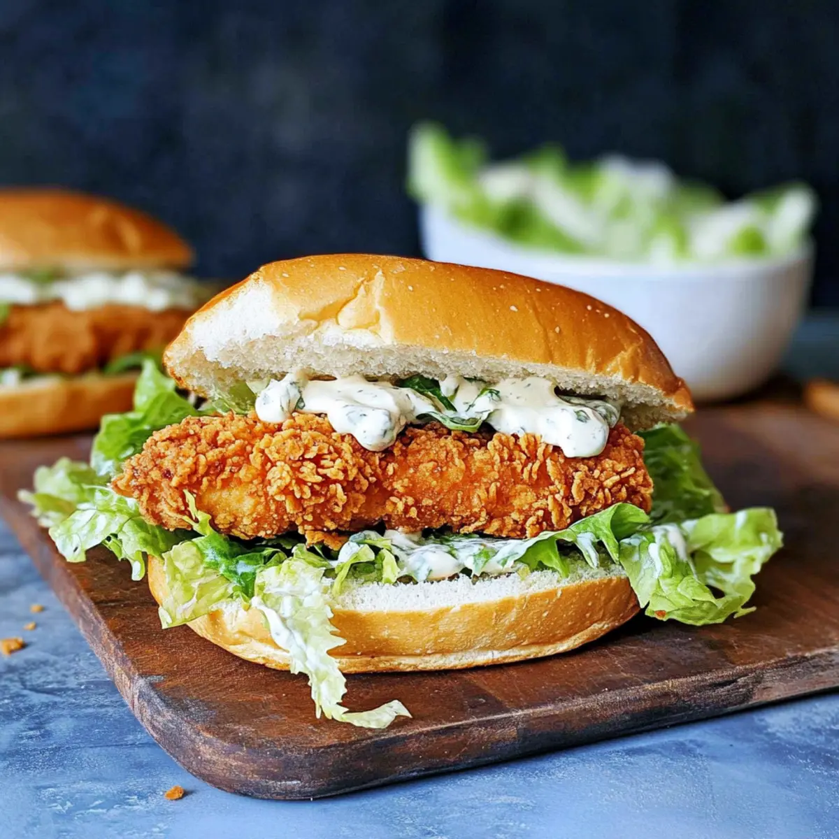 Crispy Chicken Caesar Sandwich That’ll Wow Your Taste Buds