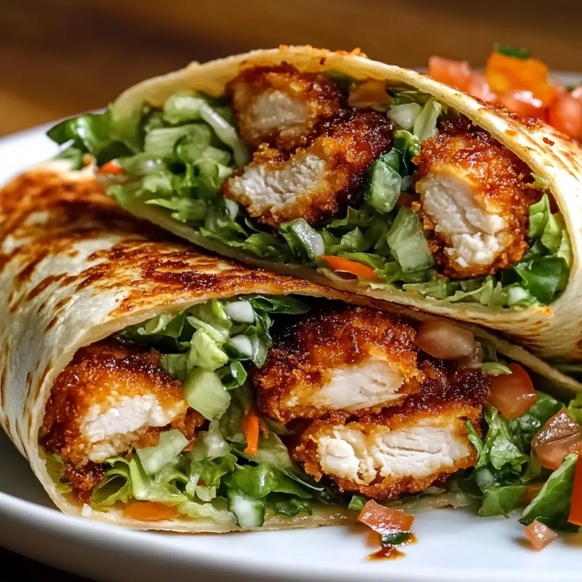 Sweet Chili Crispy Chicken Wraps: A Flavor Explosion Awaits