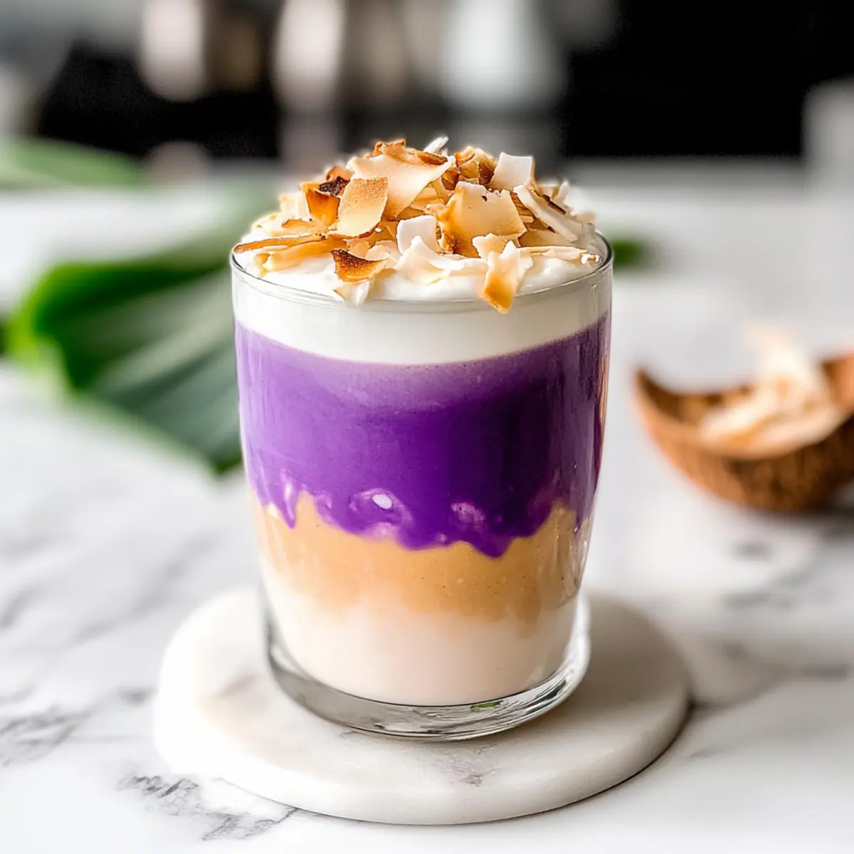 Iced Ube Coconut Macchiato: Your New Favorite Coffee Treat