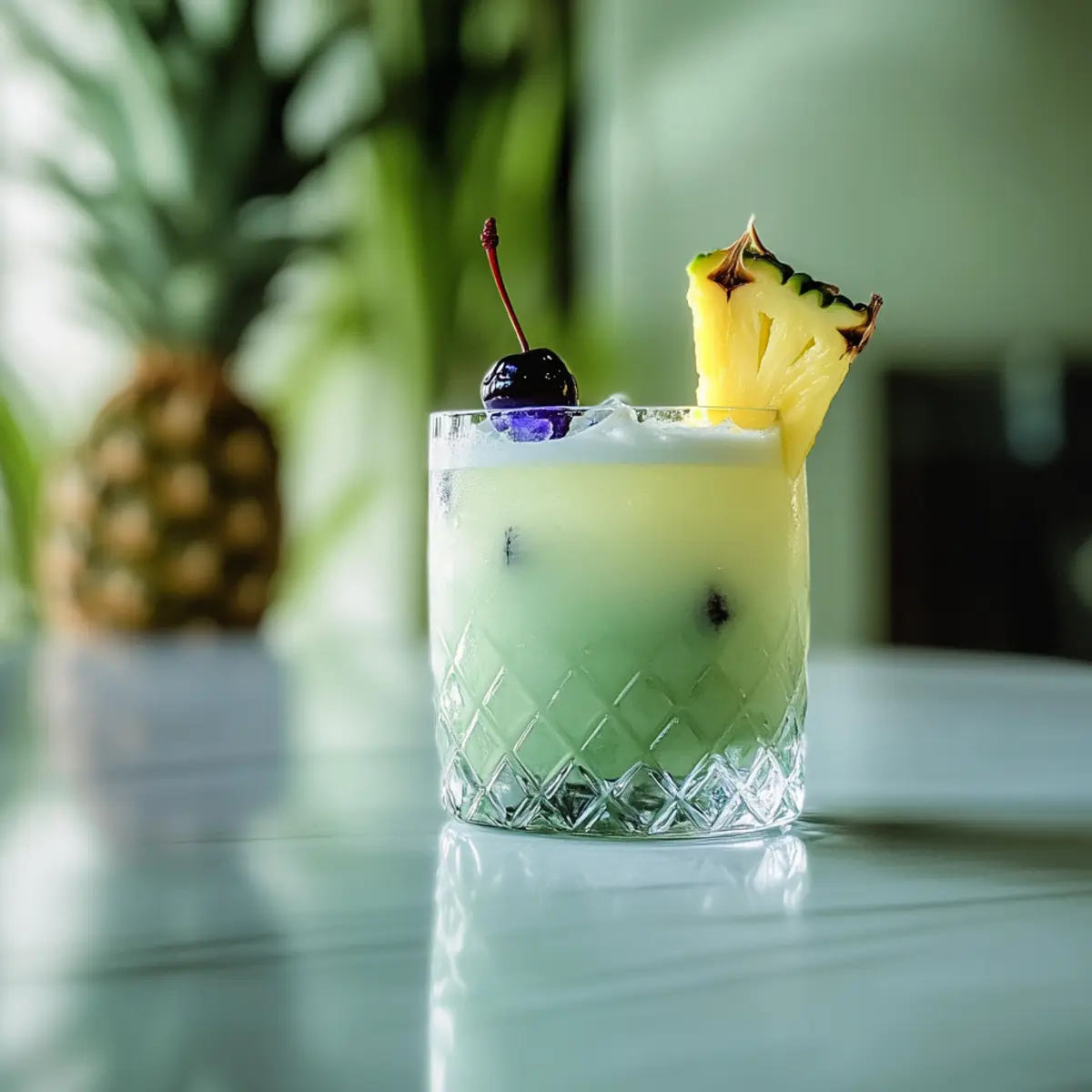 Delight in a Refreshing Blue Caribbean Cocktail Experience