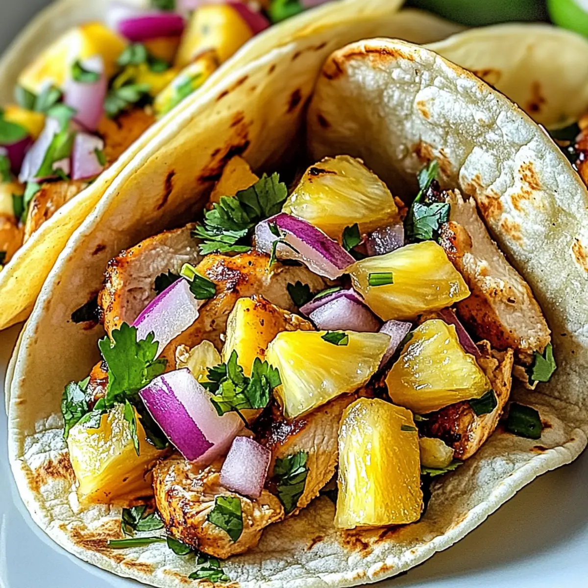 Savory Pineapple Chicken Tacos for a Tropical Taste Explosion