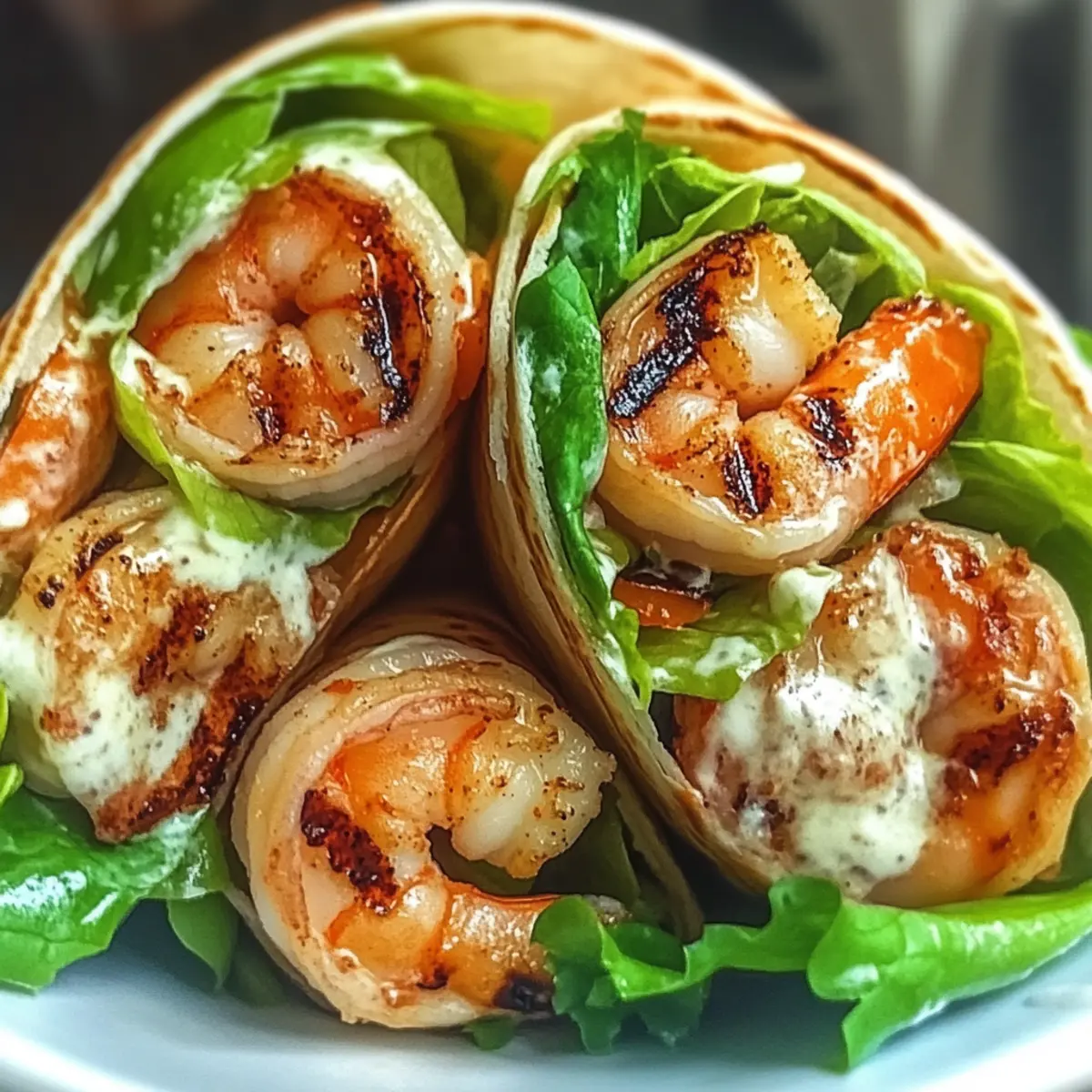Grilled Shrimp Caesar Wraps: A Flavorful Twist on Tradition
