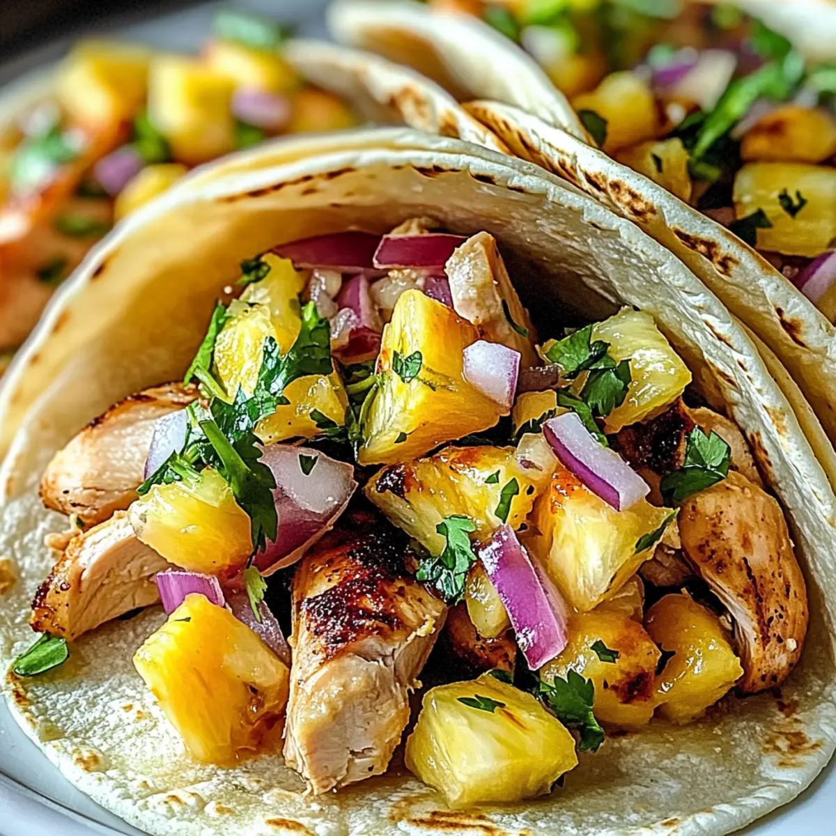 Pineapple Chicken Tacos That Will Brighten Your Taco Night