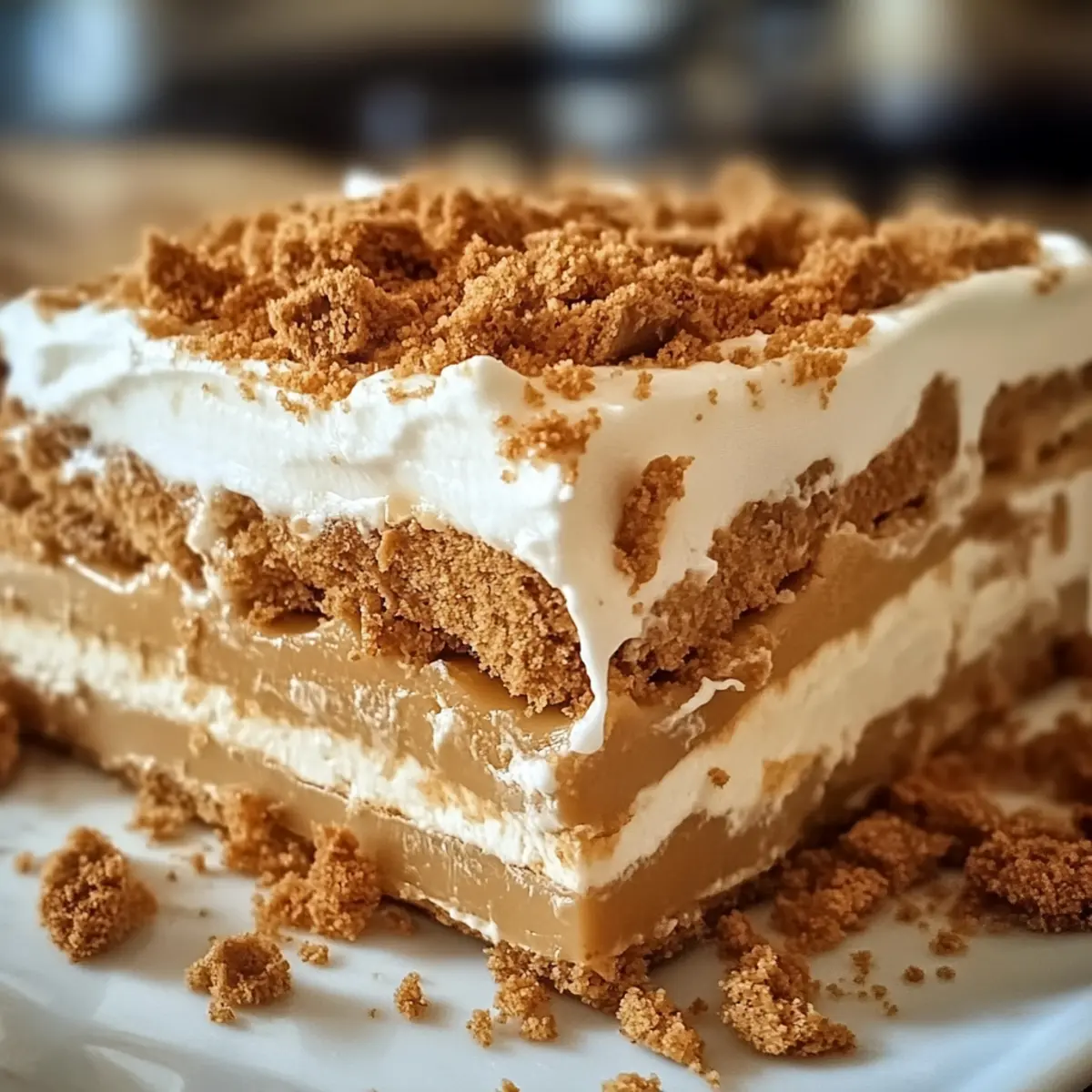 No-Bake Biscoff Lasagna: Your Easy Indulgent Dessert Delight