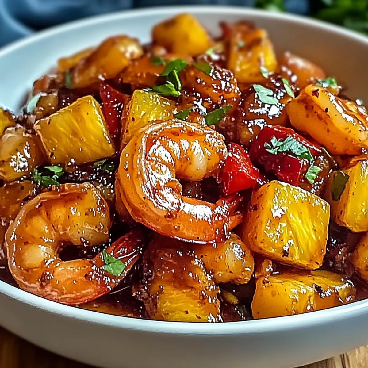 Sweet Chili Pineapple Shrimp for a Quick Tropical Dinner Delight