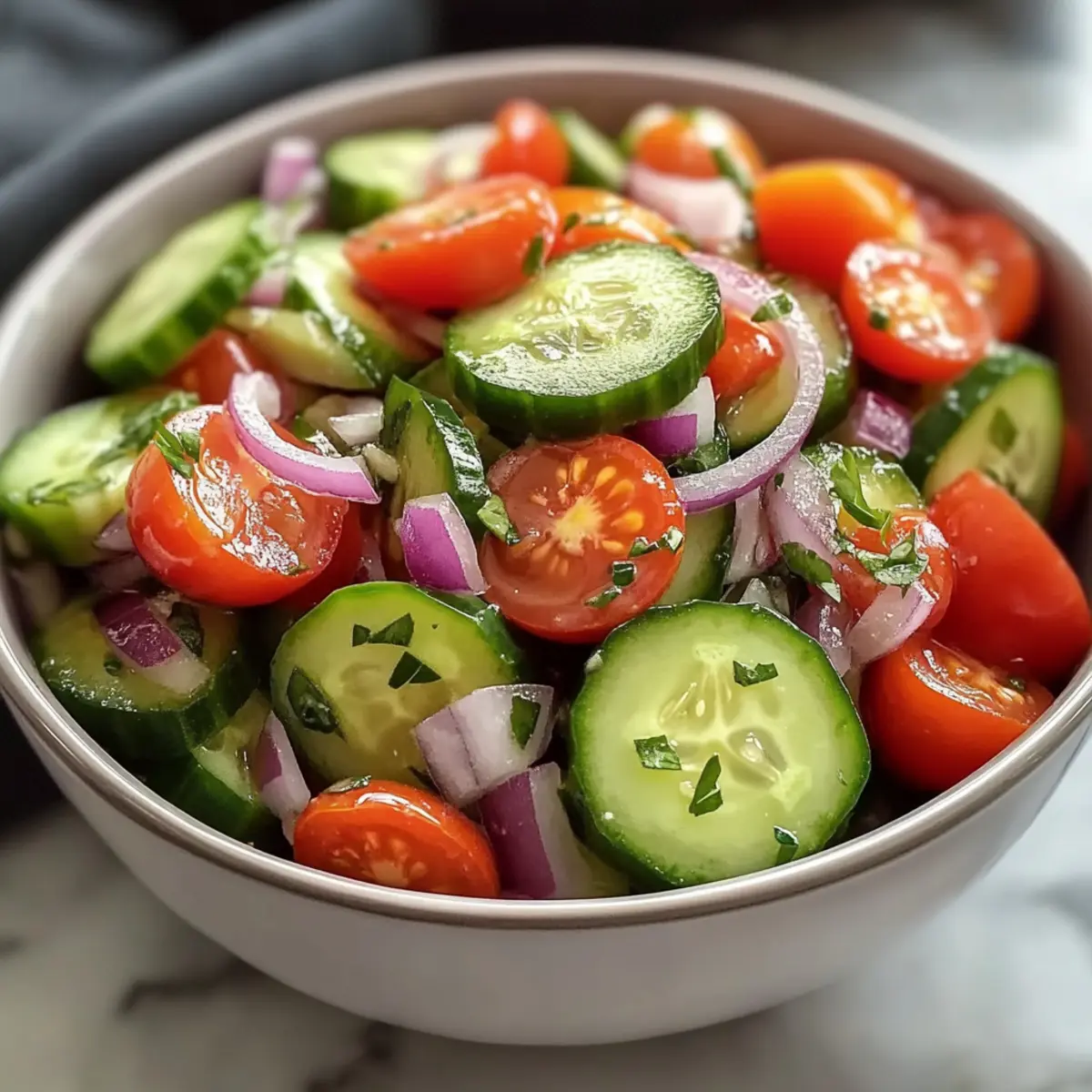 Cucumber Tomato Salad: A Refreshing Twist for Summer Bliss