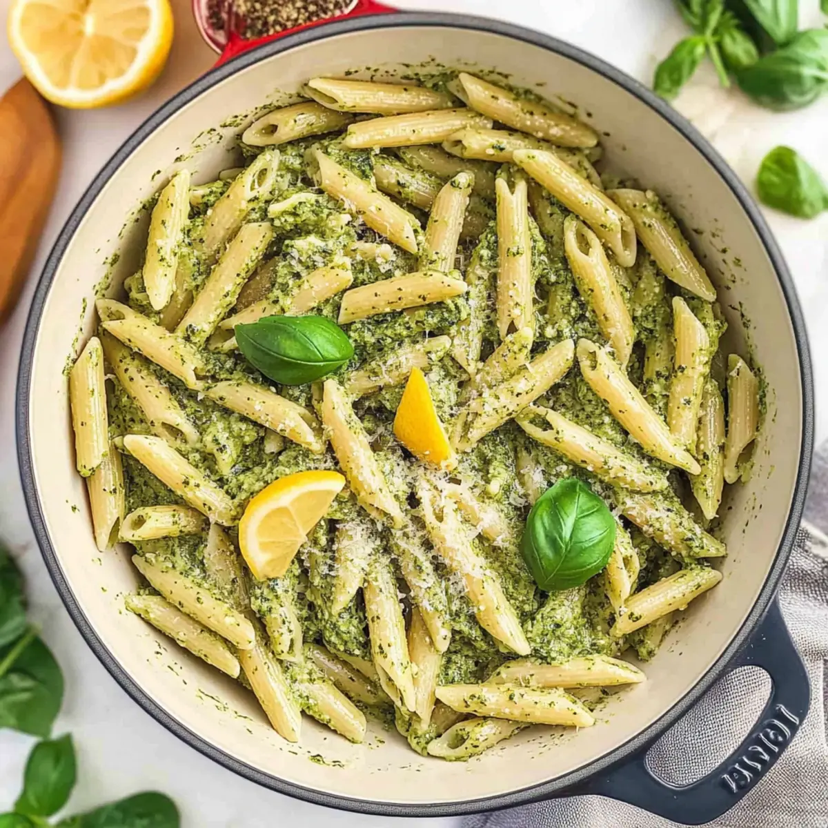 Creamy Pesto Ricotta Pasta for Quick Weeknight Comfort
