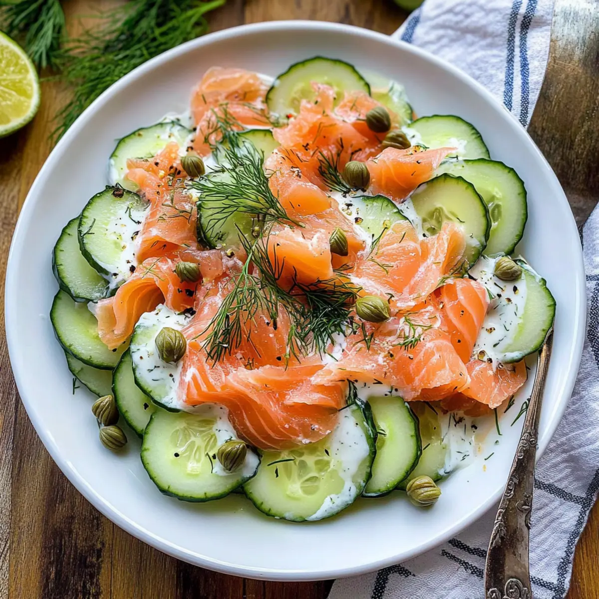 Smoked Salmon Cucumber Salad: A Protein-Packed Refreshing Treat
