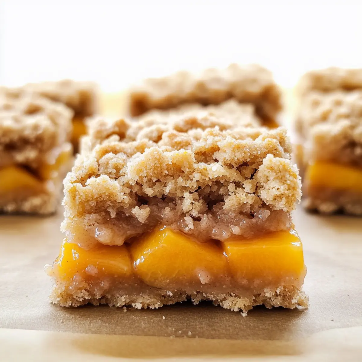 Peach Crumb Bars: A Juicy Summer Dream You Must Make!