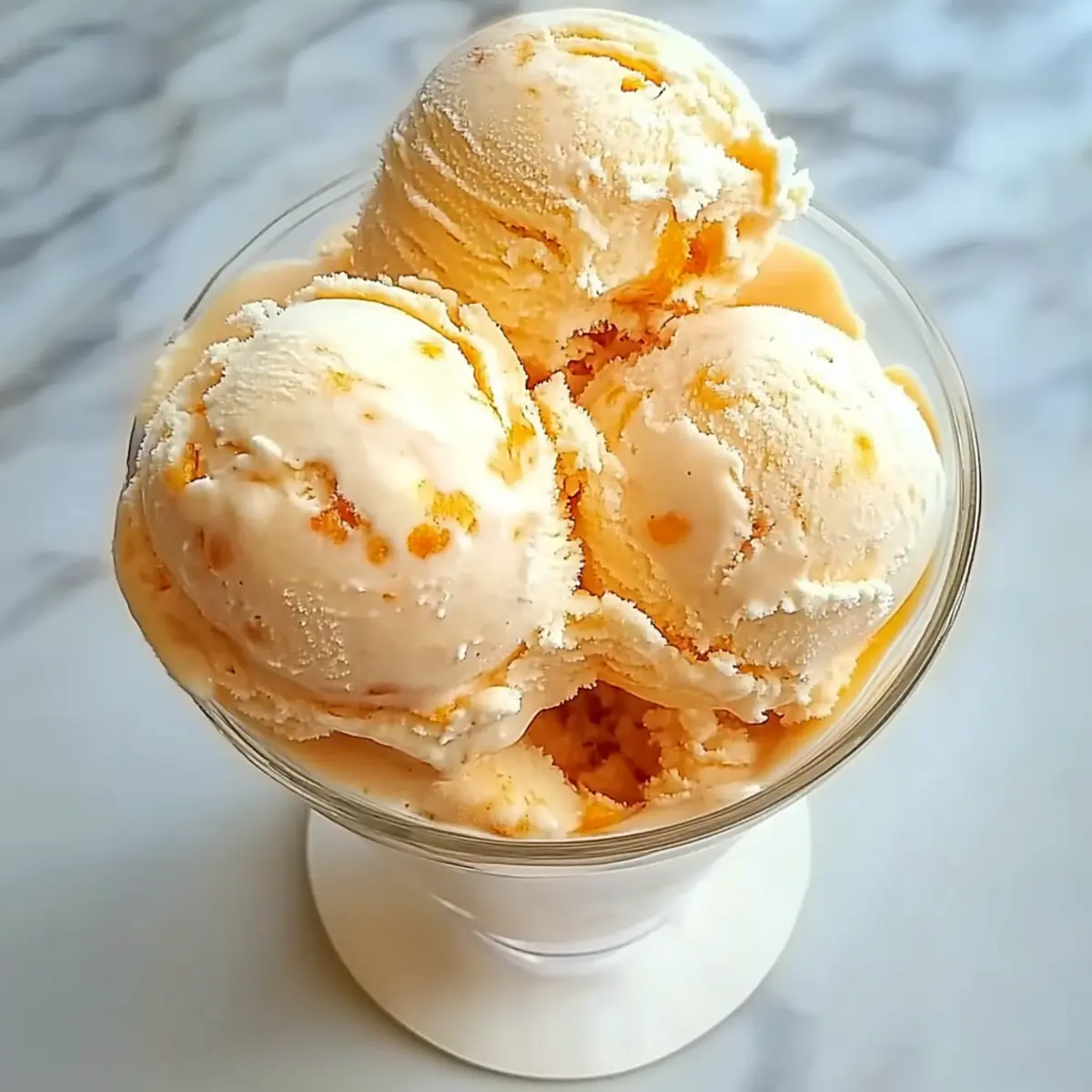 Creamy Georgia Peach Ice Cream You Can Make Without a Machine